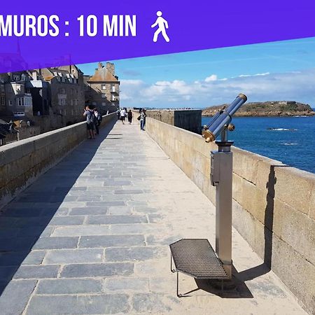 Escalier 16 - 30 M Plage Du Sillon - Proche Intra Сен-Мало Экстерьер фото